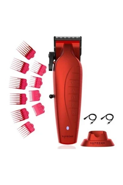 Supreme Trimmer Vader Clipper Saç Tıraş Makinesi  DLC Taper Bıçak 7500 RPM Fırçasız Motor ürün görseli 1