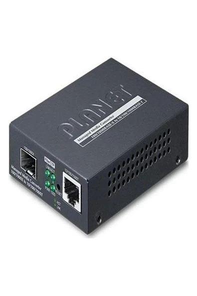 Planet PL-GT-915A Gigabit To 1000BASE-X Sfp Managed Media Converter ürün görseli 1