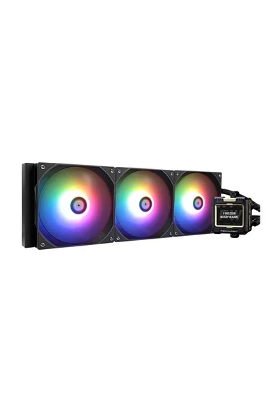 Thermalright Frozen Warframe 420 Black Argb 420MM Intel-Amd Uyumlu Siyah Işlemci Sıvı Soğutucu ürün görseli 1