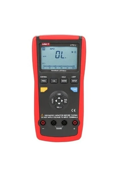 Pro's Kit Ut 612 Profosyonel Lcr Metre;ub ürün görseli 1