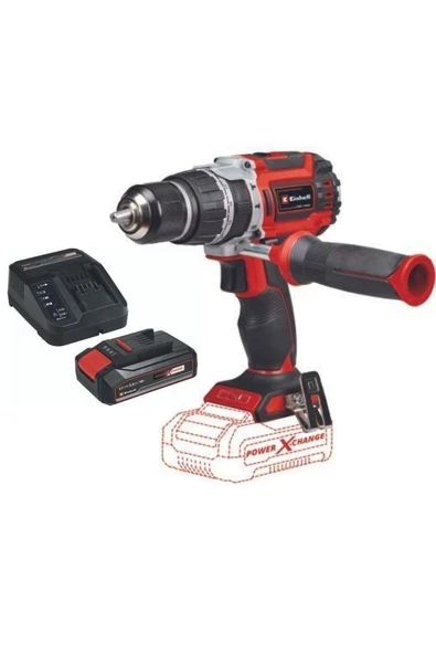 Einhell Tp-Cd 18/60 Li-I Bl 1X2.5AH Kömürsüz Darbeli Vidalama Matkap ürün görseli 1