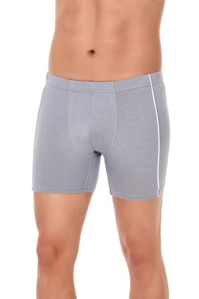 YILDIZ107 MODAL LİKRALI BİYELİ BOXER GRİ ürün görseli 1