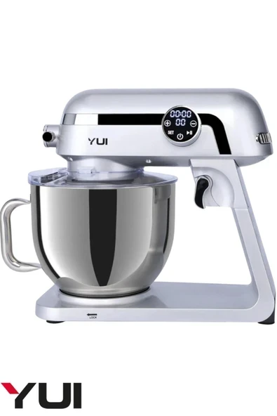 M123 Easy Chef Premium 1800w Dokunmatik Ekran Alüminyum Döküm 7lt Stand Mikser ürün görseli 1