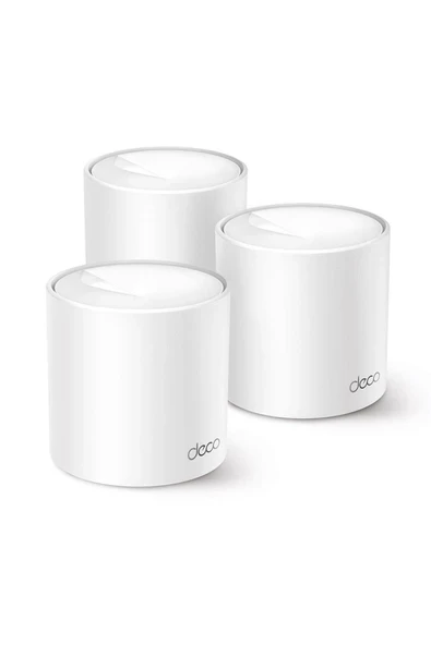 Deco X10 (3-PACK), AX1500 Çift Bantlı Tüm Ev Mesh Wi-Fi 6 Sistemi ürün görseli 1