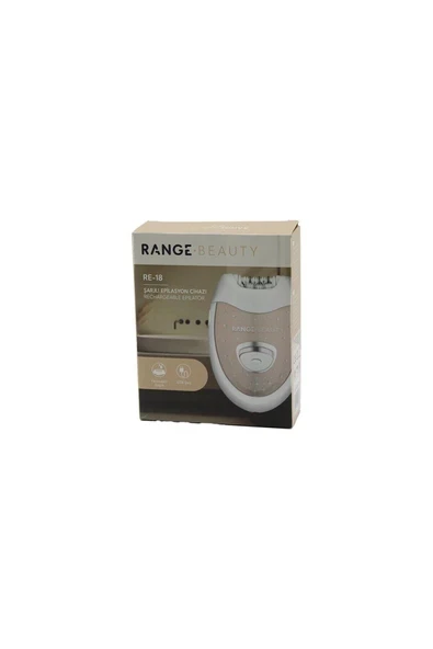 RANGE BEAUTY RE-18 EPİLASYON CİHAZI  Uyumlu EPİLATÖR USB ŞARJLI=50DK 2 KADEME HIZ YIKAN - ISL ürün görseli 1