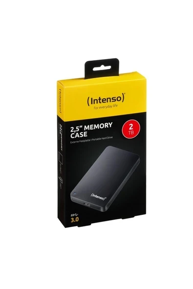 Intenso 2tb Usb3.0 2.5" Harici HDD Siyah 6021.580 ürün görseli 1