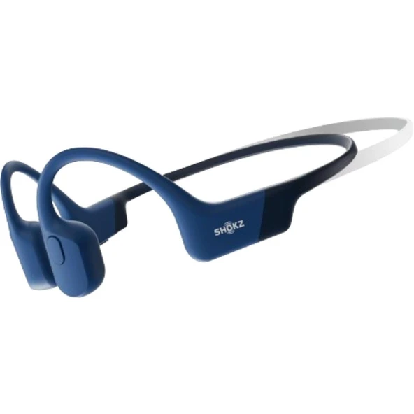 Shokz OpenRun Bluetooth 5.1, Kemik İletim Teknolojisi, IP67 Suya ve Toza Dayanıklı, 8 Saat Pil Ömrü, Açık Kulak Tasarımlı Kablosuz Spor Kulaklık – Mavi (Mini Beden) ürün görseli 1