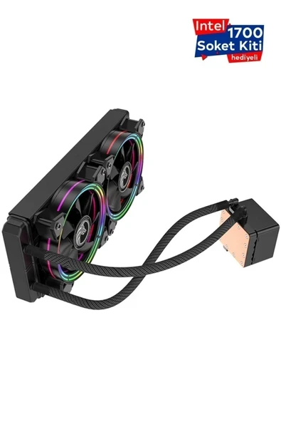 Hydra 240mm Rgb Style Amd Intel Uyumlu Işlemci Sıvı Soğutma Sistemi (lga 1700 Pin Kit Hediyeli) ürün görseli 1