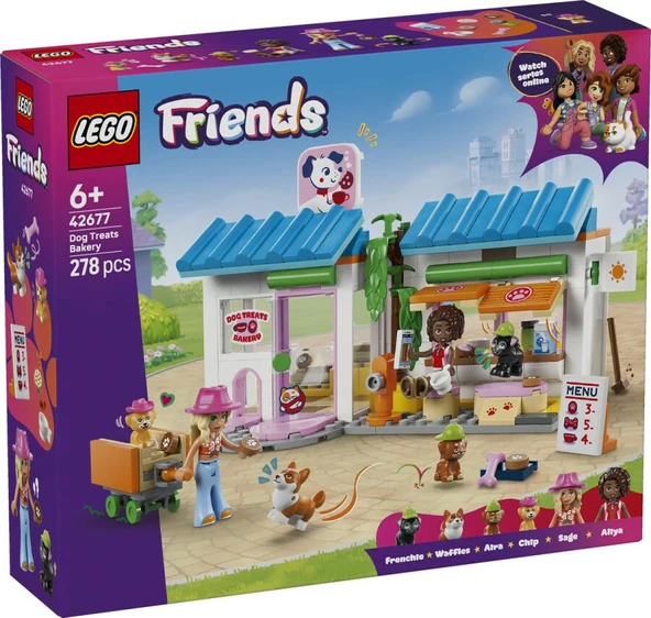 LEGO Friends 42677 Dog Treats Bakery ürün görseli 1