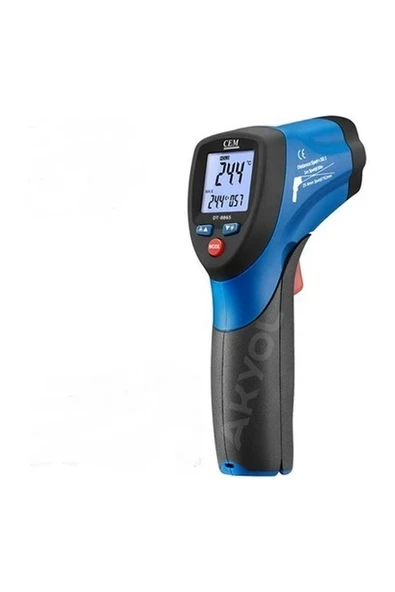 Cem C.e.m Instruments Dt 8865 Çift Lazerli Uzaktan Sicaklik Ölçer ürün görseli 1
