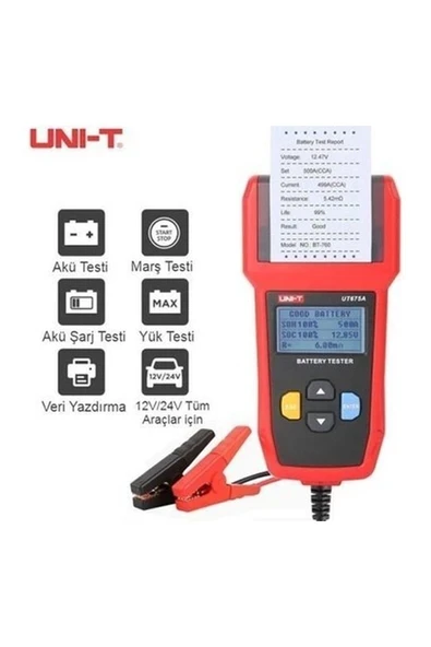 Uni-T UT675A Dijital Akü Test Cihazı ürün görseli 1