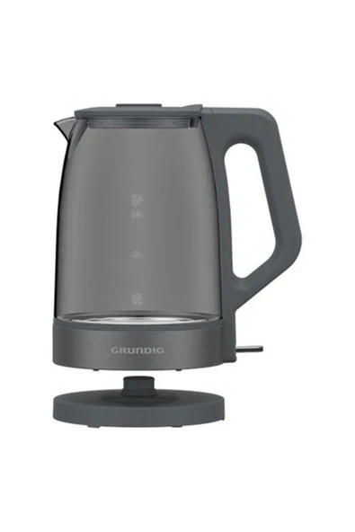 Şeffaf Cam Kettle, Işıklı, Beyaz, Modern ve Şık Tasarım ürün görseli 1