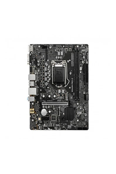 Msı B560M Pro-E Soket 1200 Ddr4 4800 (Oc) Pcı-E Gen 4 ,m.2 Usb3.2 1x 1g Lan Matx Anakart ürün görseli 1