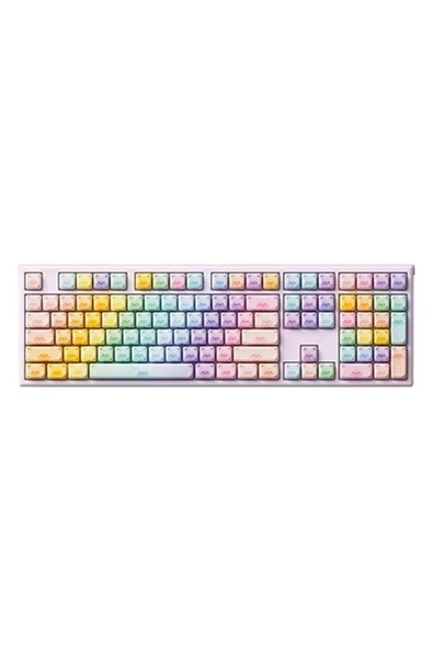AKKO MONSGEEK MG108B Colorful Cats RGB Kablosuz Hotswap Mekanik Gaming Klavye ürün görseli 1