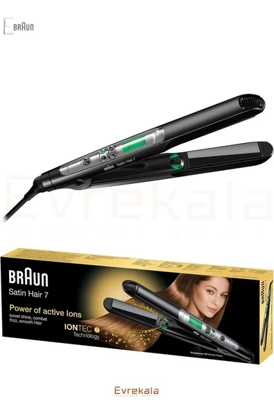 Evrekala Edition Saç Düzleştirici Braun Protect Hair Straight iyon -Yetkili Satıcı Evrekala- New ürün görseli 1
