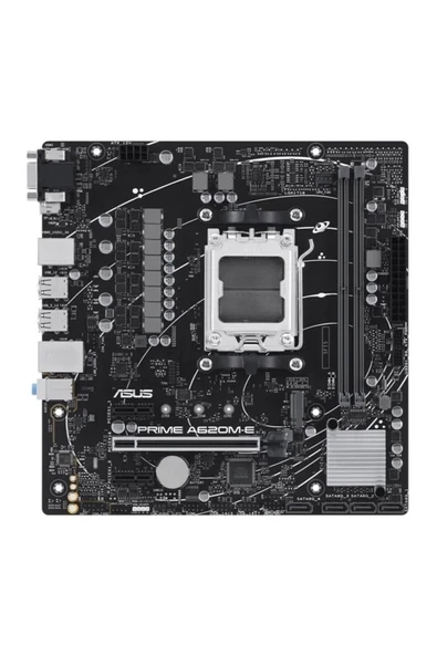 PRIME A620M-E-CSM DDR5 HDMI-DP PCIE 4.0 AM5 mATX KURUMSAL ANAKART ürün görseli 1
