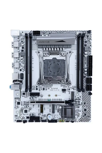 Jginyue X99M-PLUS D4 V5.1 Ddr4 2666 Mhz Dual M.2 Nvme 2011-3 Soket M-Atx Anakart ürün görseli 1