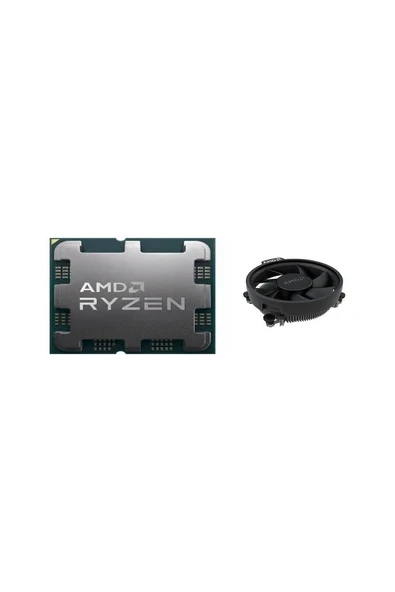 Amd Ryzen 5 7500F Mpk 3.7 Ghz Am5 38 MB Cache 65 W Işlemci Tray + Fan ürün görseli 1