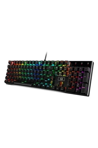 K556 Mekanik Oyun Klavyesi, Abd Düzeni, Kahverengi Şalter, Taktiksel ve Tıklamalı Klavye, 18 Modlu Rgb Aydınlatma, Tam Programlanabilir, Tam Metal Panel, Ergonomik Klavye, Siyah, Us Layout ürün görseli 1