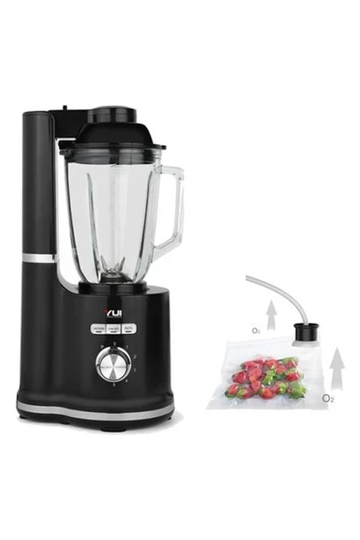 Yui SF717 2 in 1 Cam Hazneli 6 Bıçaklı Vakumlu Blender Seti (Yui Türkiye Garantili) ürün görseli 1