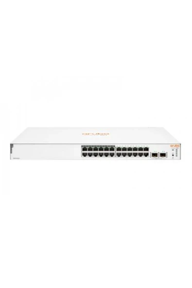 24port Instant On 1830-24G JL812A GIGABIT 2xSFP Yönetilebilir Switch RackMount ürün görseli 1