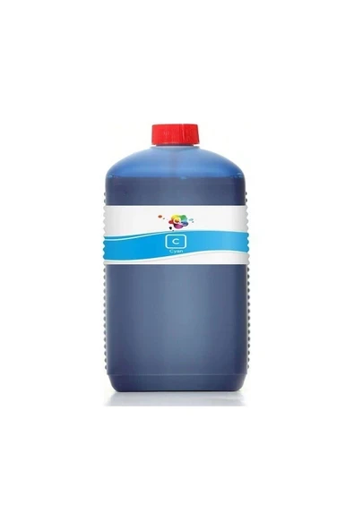 Qc Epson Colorworks CWC6500 Etiket Uyumlu Yazıcı Mürekkebi 1000ML C Cyan Mavi Pigment ürün görseli 1
