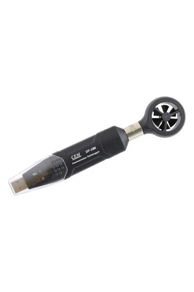 Cem DT-186 Anemometre Datalogger - Rüzgar Hızı Kayıt Cihazı ürün görseli 1