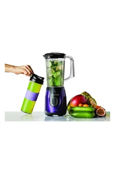 Karaca Blendfit Mor Smoothie Go Set ürün görseli 1