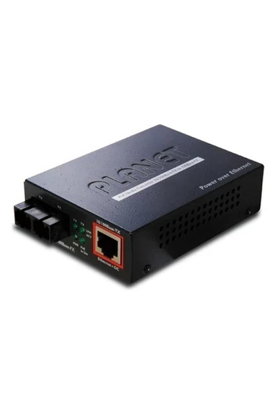 PL-FTP-802 1000BASE-FX - 10/100BASE-TX Sc 2km Poe Medıa Converter ürün görseli 1