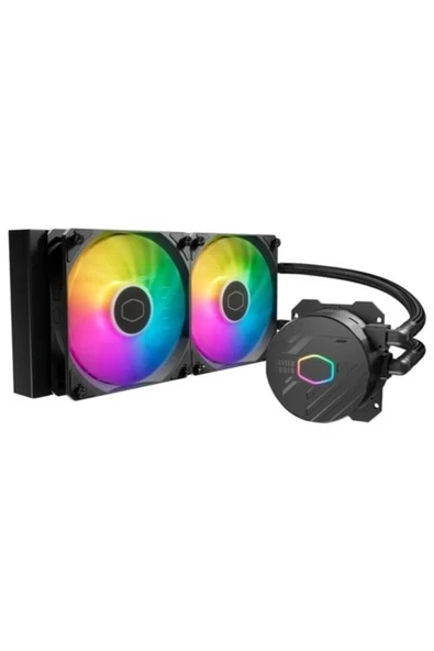 CM MasterLiquid Core 240L Spectrum ARGB Led Fanlı İşlemci Sıvı Soğutma Kiti (LGA1700/AM5 destekli) ürün görseli 1