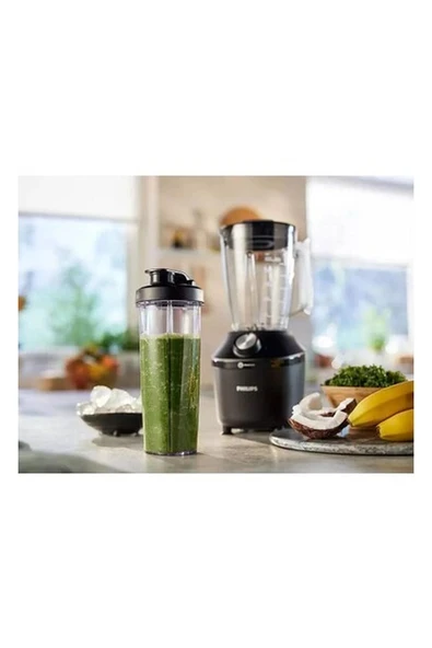 Philips 2 Lt, 600 W, Paslanmaz Çelik Sürahi Tip Blender (Cam Hazne) ürün görseli 1