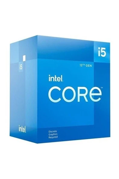Intel Core i5 12400F 2,5 GHz 18 MB Cache 1700 Pin İşlemci ürün görseli 1