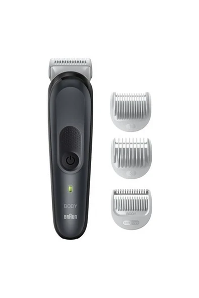 Braun Body Bg3340 Blk/dgrey Box Ceemea Vücut Bakım ürün görseli 1