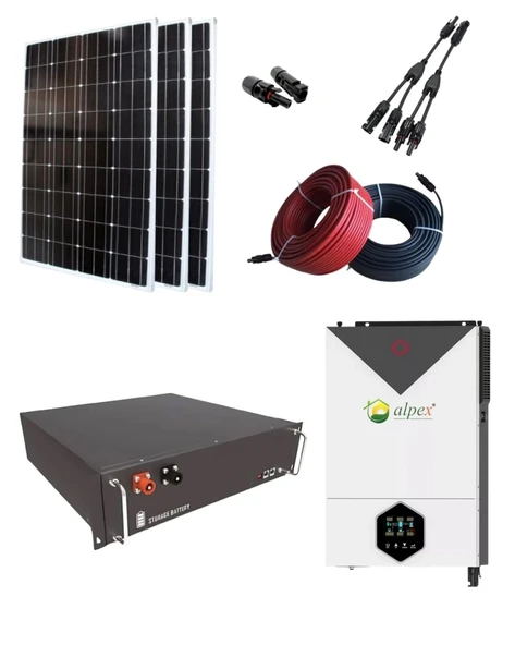 ALPEX Villa Hibrit Paket Sistem 2 ürün görseli 1