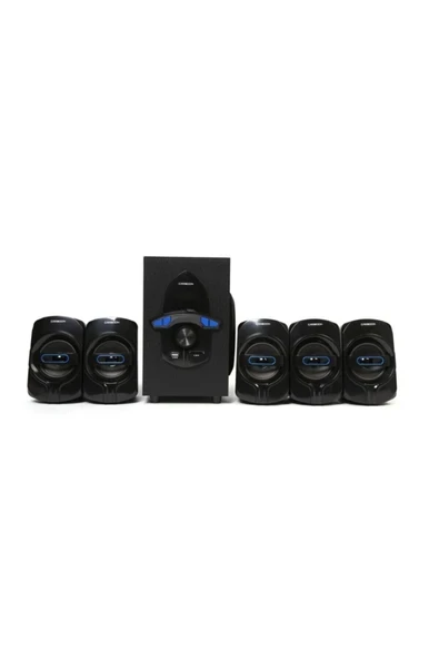 Serisi Bluetoothlu 5+1 Dijital Ekran Radyolu USB Ses Sistemi Uyumlu ürün görseli 1