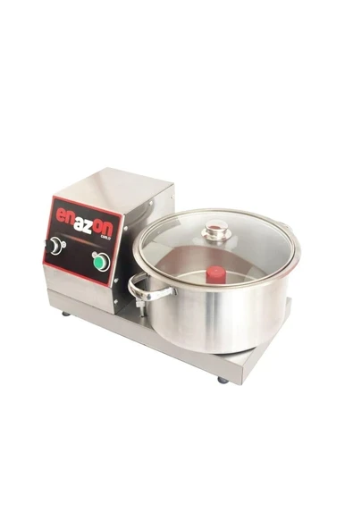 Büyük Boy Soğan Sebze Tarhana Doğrama Makinesi + 4 Bıçaklı 5 Kg 8 Litre ürün görseli 1