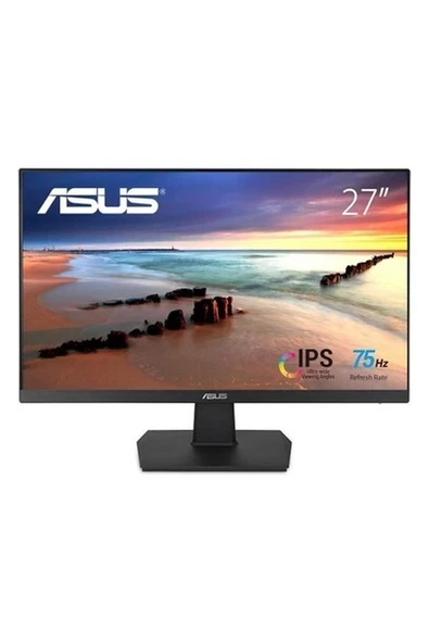 Asus VA279HAE 27" 60Hz 6MS (HDMI VGA) EYECARE, FLICKER-FREE,DUSUK MAVI ISIK 1920x1080 VESA VA Monitör ürün görseli 1
