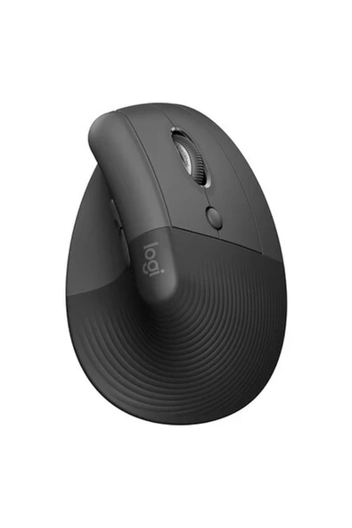 Lift Kablosuz Ergonomik Dikey Mouse, 57° Dikey Açı, 4000 Dpı, Sessiz, Küçük ve Orta Eller Için, Bluetooth, Logi Bolt USB Alıcı, 24 Ay Pil Ömrü, Siyah ürün görseli 1