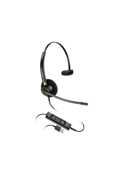 / PLANTRONICS EncorePro 525 Mikrofonlu USB-A ve USB-C, Stereo, Kulaküstü Kulaklık ürün görseli 1