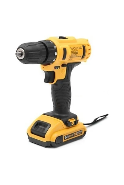 24 Volt Li-On Çift Akülü Çantalı Şarjlı Vidalama ürün görseli 1