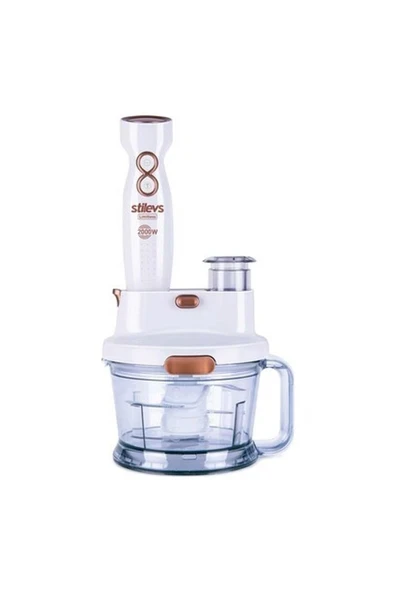 Stilevs Limitless El Blender Seti - Beyaz ürün görseli 1