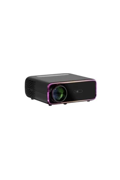 Hikıng Q5 Sinema Projeksiyon Bluetooth Ev Sineması Android Projeksiyon Cihazı Siyah ürün görseli 1