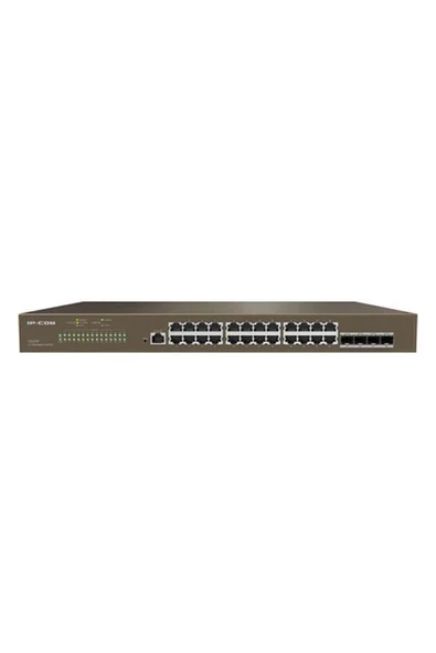 Ip-Com G5328F 24GE RJ45 Ports,4ge Sfp Port Layer 3 Switch ürün görseli 1