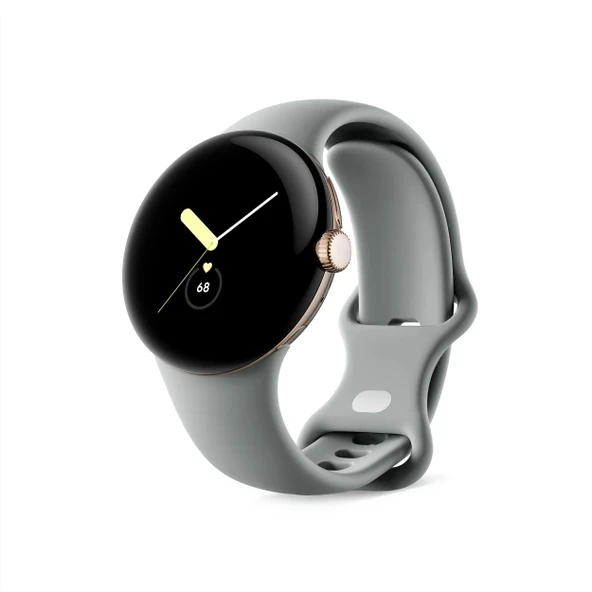 Google Pixel Watch 1. Nesil (Önceki Model) - Fitbit Etkinlik Takibi Özelliğine Sahip Android Akıllı Saat - Kalp Atış Hızı Takip Saati - Şampanya Altın Paslanmaz ... ürün görseli 1