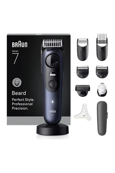 Braun Sakal Düzeltici Series 7, +10 Berber Ekipmanları, 40 Uzunluk, Problade, BT7540 ürün görseli 1