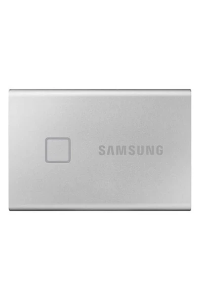 Samsung T7 Touch 500GB USB 3.2 Gen 2 Taşınabilir SSD Gümüş MU-PC500S/WW ürün görseli 1