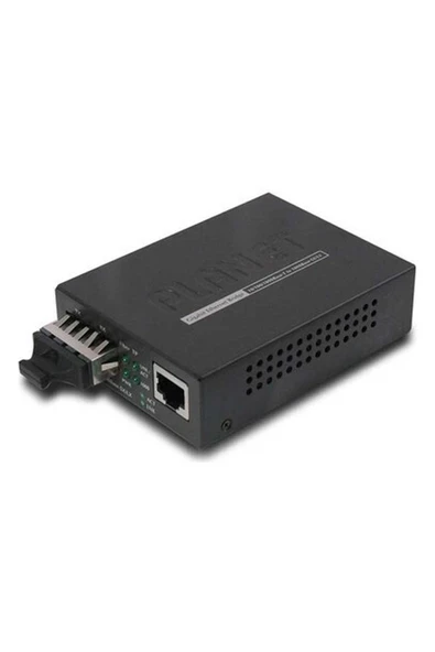 Planet 10/100/1000Base-T - 1000Base-Sx (Sc, Mm) Media Converter -220M/550M ürün görseli 1