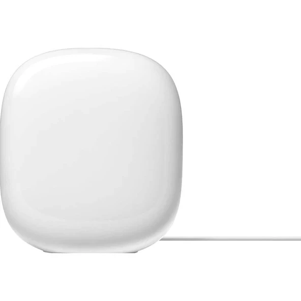 Google Nest WiFi Pro - Wi-Fi 6E - Yüksek Hız ve Tüm Ev Kapsama Alanına Sahip Güvenilir Ev Wi-Fi Sistemi - Mesh Yönlendirici - Kar ürün görseli 1