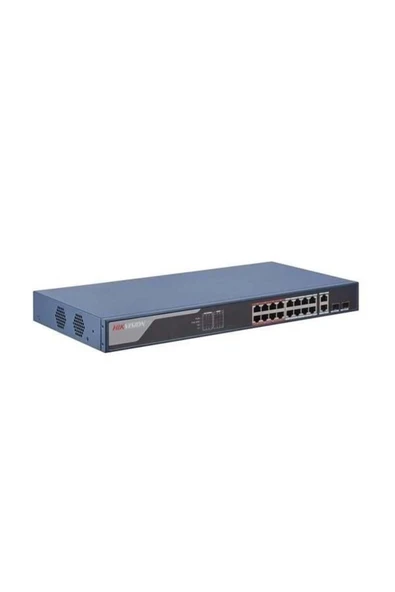 16port DS-3E1318P-EI 10/100 230W Full PoE Yonetilebilir Switch ürün görseli 1