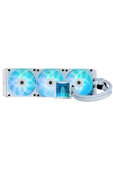 Cube2 360 Beyaz ARGB 360mm İşlemci Sıvı Soğutucu ürün görseli 1